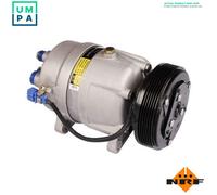Air Con Compressor fits AUDI S3 8L1 1.8 99 to 03 AC Conditioning NRF 1J0820803