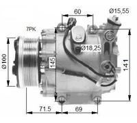 COMPRESSOR, AIR CONDITIONING 32491