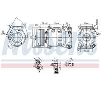 COMPRESSOR, AIR CONDITIONING 890599