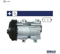 Air conditioning compressor R 134a ACP 843 000S MAHLE for FORD MONDEO COUGAR