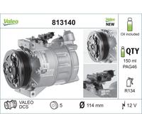 Compressor, air conditioning VALEO 813140 for FORD,VOLVO,VOLVO (CHANGAN)