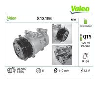 Compressor, air conditioning VALEO 813196 For MERCEDES-BENZ