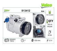 Compressor, air conditioning VALEO 813412 For BMW