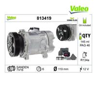 Compressor, air conditioning VALEO 813419 For VW, FORD, SEAT