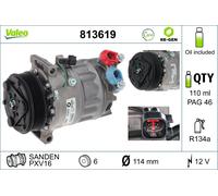 VALEO 813619 Air conditioning compressor