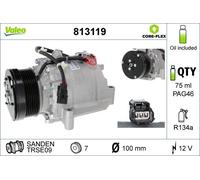 Compressor, air conditioning valeo for HONDA CR-V III 2.0 i-VTEC 813119