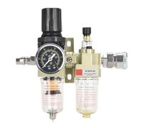 Compressor Air Filter Pressure Regulator Trap Pneumatic | Oil Water Separator Pump Manual Drainage Supply AC2010-02(AC2010-02-SMPM20)