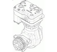 WABCO 9121170000 Air suspension compressor