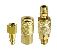 Compressor Connector Quick Coupler Tool Quickly Release Air Line Hose Fitting Air Compressor Connection Tool Enduring Quick Connect Hose Fittings
