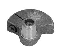 Compressor Crankshaft | 6P V - Shape Double Cylinder Rotor for Bama/Fengli/Ribao | Cast Iron Pump Accessory, 20x23mm Shaft Hole