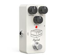 Compressor Guitar Pedal, POGOLAB Compression Guitar Effects, Controls on Sustain Attack Level, Analog Effect Pedal - Stompbox for Blues, Rock & Pop, True Bypass