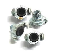 Compressor Hose 3/4" Male Quick Release QR 4 Pc Claw Coupling Plant Site