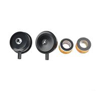 Compressor Muffler and Intake Filter Package: 2 of Each Component for Routine Service and Optimization