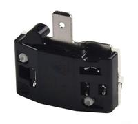 Compressor Overload Switch Replacement for 1/6 1/5 1/4 1/3 1/2 for hp Refrigerators, PTC Start Relay and Thermal Protector, Stainless Steel Design(1/2 for for hp)