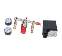 Compressor Pressure Switch, 90-120PSI AC 100-240V Air Pressure Regulator Air Compressor Regulator with Switch Control Valve