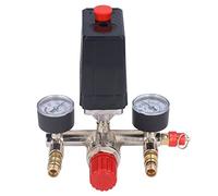 Compressor Pressure Switch, Air Pressure Regulator Air Compressor 90-120PSI AC 100-240V Regulator with Switch Control Valve