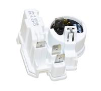 Compressor PTC Starter For Refrigerator And Freezer 3-Pin Relay 8100 Model High-Efficiency Replacement Overload Protector