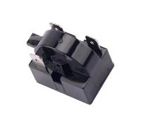 Compressor Starter Component with Black Overload, 3pin 15ohm | Replacement Part for Compact Refrigerator Repair and Cooling Unit Service Work with Compressor Start Device