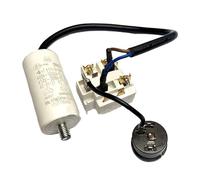 Compressor Starter Qp3-12A,Compatible For Haier, Refrigerator Compressor Relay Protector With 4Uf Capacitor Parts(1 Set PCS)