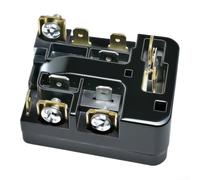 Compressor Starter Relay With PTC Protection Designed For For Refrigerator 6SP9033/69 Compatible Unit(Screws)