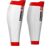 COMPRESSPORT Adult R2 OXYGEN White T3 Calf Sleeve, White