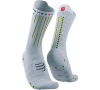 Compressport Aero Running Socks White Support Sports Training Run Jogging Mens