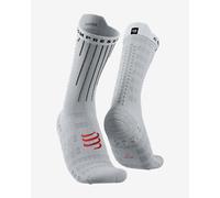 Compressport Aero Socks White Bright Red - T1