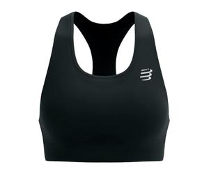 Compressport - Breathable bra - FeelFree Seamless Bra Black for Women - Size M Black M