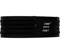 Compressport Free Belt PRO Black Logo White - XS-S