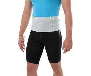 Compressport Free Belt Pro | UK XL/2XL in Grey Violet/Neon Green