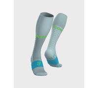 Compressport Full Socks Run socks light blue green - T3