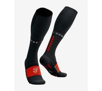 COMPRESSPORT Full Socks Winter Run - Men - Black / Red - size 1- model 2025 1