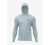 COMPRESSPORT Hurricane Waterproof 10/10 Jacket - Men - Grey - size M- model 2025 M