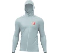 COMPRESSPORT Hurricane Waterproof 10/10 Jacket - Men - Grey - size L- model 2025 L