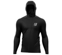 Compressport - Road running Jacket - Hurricane Waterproof 10/10 Jacket Black for Men - Size M Black M