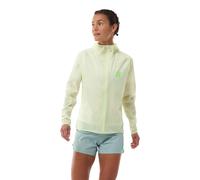 Compressport Hurricane Waterproof Women's Running Jacket | UK S in Lime
