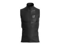 Compressport Hurricane Windproof Gilet | UK S in Black