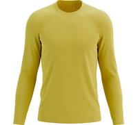 Compressport - Men's trail/running T-shirt - Performance Ls Tshirt M Ceylon Yellow for Men - Size S Yellow S