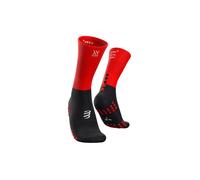 Compressport Mid Compression Socks (Black / red)