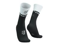 Compressport Mid Compression Socks V2.0 | UK M in Black/White