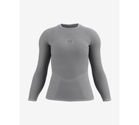 Compressport On/Off Base Layer Long Sleeve T-Shirt Grey Women - L