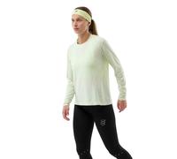 Compressport - Women's Performance L/S T-Shirt - Running shirt size M, turquoise/green