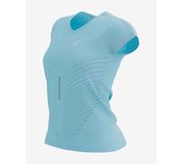 Compressport Performance Short Sleeve T-Shirt Light Blue Women - XS