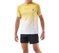 Compressport Performance SS Yellow White Shirt, Size S