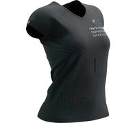 Compressport Performance Womens Running Top Black Short Sleeve Run T-Shirt