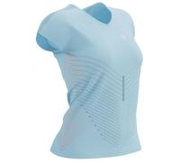 Compressport Performance Womens Running Top Blue Short Sleeve Breathable T-Shirt