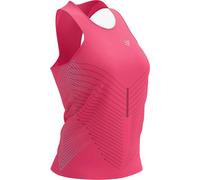 Compressport Performance Womens Running Vest Pink Run Breathable Tank Top Ladies