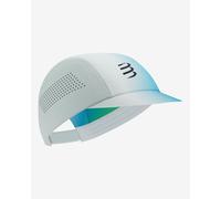 Compressport Pro Racing cap white blue green
