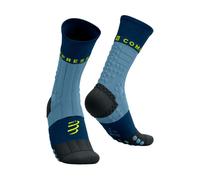 Compressport Pro Racing Running Socks Winter Trail Denim / Poseidon