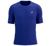 Compressport - Pro Racing S/S T-Shirt - Running shirt size L, blue